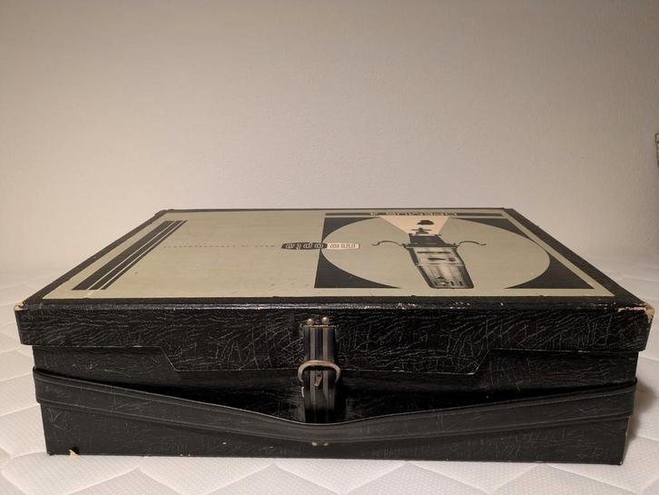 Opemus 4 vergroter in originele koffer, Audio, Tv en Foto, Fotografie | Doka Toebehoren, Gebruikt, Ophalen of Verzenden