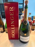 Bollinger doos en lege fles 1,5L - verzamelobject, Ophalen, Gebruikt, Frankrijk, Champagne