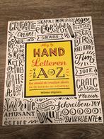 Boek / hand letteren A tot Z / nieuw, Ophalen of Verzenden, Zo goed als nieuw, Boek of Gids