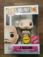 J Balvin Funko Pop Rocks 136 CHASE Limited Edition Greenhair, Nieuw, Ophalen of Verzenden