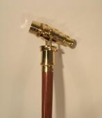 Vogelaar wandelstok, met messing kijker, Ophalen, Nieuw