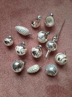 12 oude nostalgische kerstballen (ong.50 jaar oud), Diversen, Kerst, Ophalen, Gebruikt