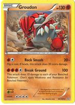 Pokemon Primal Clash,  Groudon [rare] 84/160, Ophalen of Verzenden, Nieuw, Losse kaart