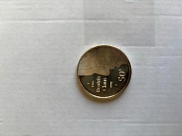 50 Gulden Munt Beatrix Claus beschikbaar voor biedingen