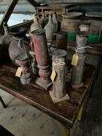 Oude Houten kandelaars afkomstig uit India, Ophalen, Overige materialen