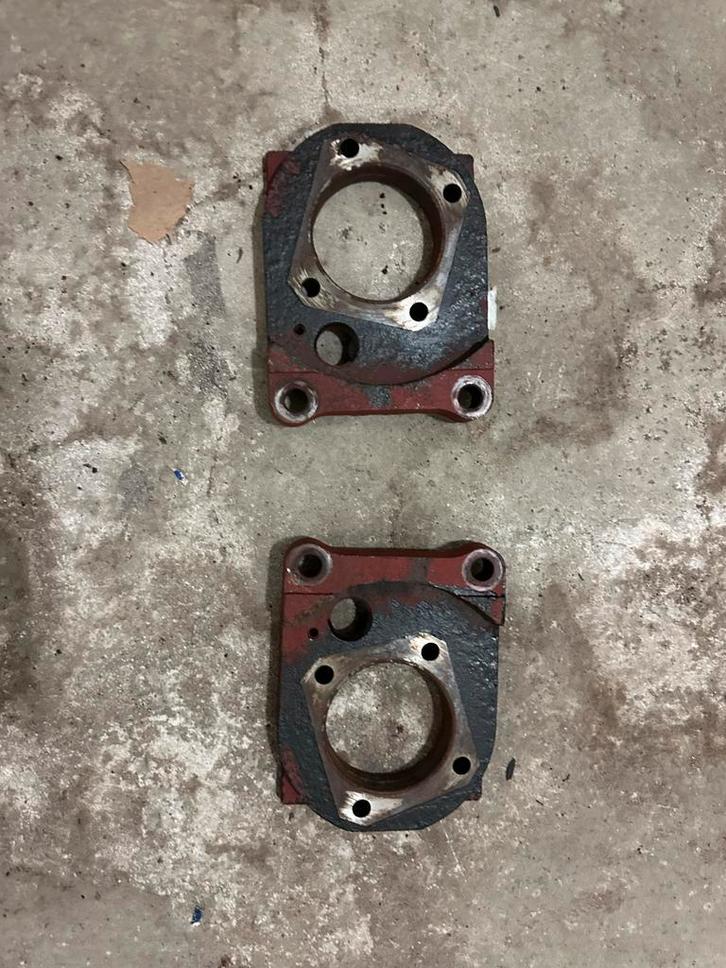 Firebird Camaro Achteras Schijfrem Steunplaten GM 10 Bolt, Auto-onderdelen, Overige Auto-onderdelen, Chevrolet, Pontiac, Gebruikt