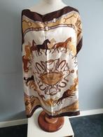 vintage scarf sevini le cheval, Kleding | Dames, Mutsen, Sjaals en Handschoenen, Gedragen, Sjaal, Verzenden