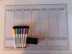 Weekplanner whiteboard van Systemyze, Ophalen of Verzenden, Zo goed als nieuw