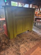 3 Oude Groene Roomdividers, Ophalen, Gebruikt