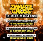 Zwarte cross tickets, Tickets en Kaartjes, Evenementen en Festivals