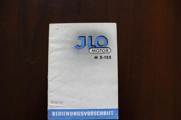JLO M 2-125 bedienungs vorschrift 250cc twin Sparta ??? beschikbaar voor biedingen