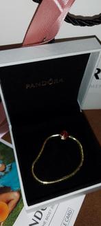 Bedelarmband roos Belle en het beest, Pandora, Ophalen of Verzenden, Zo goed als nieuw, 1 bedel