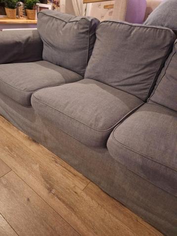 Ikea Ektorp grijze 3 zits bank - afbeelding 4