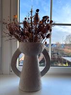 Serax Vaas Papier Maché - Stijlvol Design, Huis en Inrichting, Overige materialen, Wit, Ophalen of Verzenden, Zo goed als nieuw