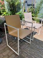 2x Arco Frame eetkamerstoelen zeer nette staat, Ophalen, Twee, Overige kleuren, Metaal