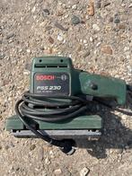 Bosch PSS 230 Vlakschuurmachine, Doe-het-zelf en Verbouw, Gereedschap | Schuurmachines, Ophalen of Verzenden, Gebruikt, Minder dan 600 watt
