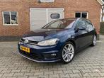 Volkswagen Golf 1.4 R-line xenon/navi/camera/app/pdc /acc, 4 cilinders, 150 pk, Blauw, Leder en Stof