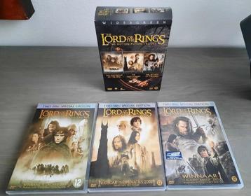 dvd box Lord of the rings beschikbaar voor biedingen