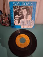 Elvis Presley - Way Down Single 1977, Ophalen of Verzenden, 1960 tot 1980, Gebruikt, Overige formaten