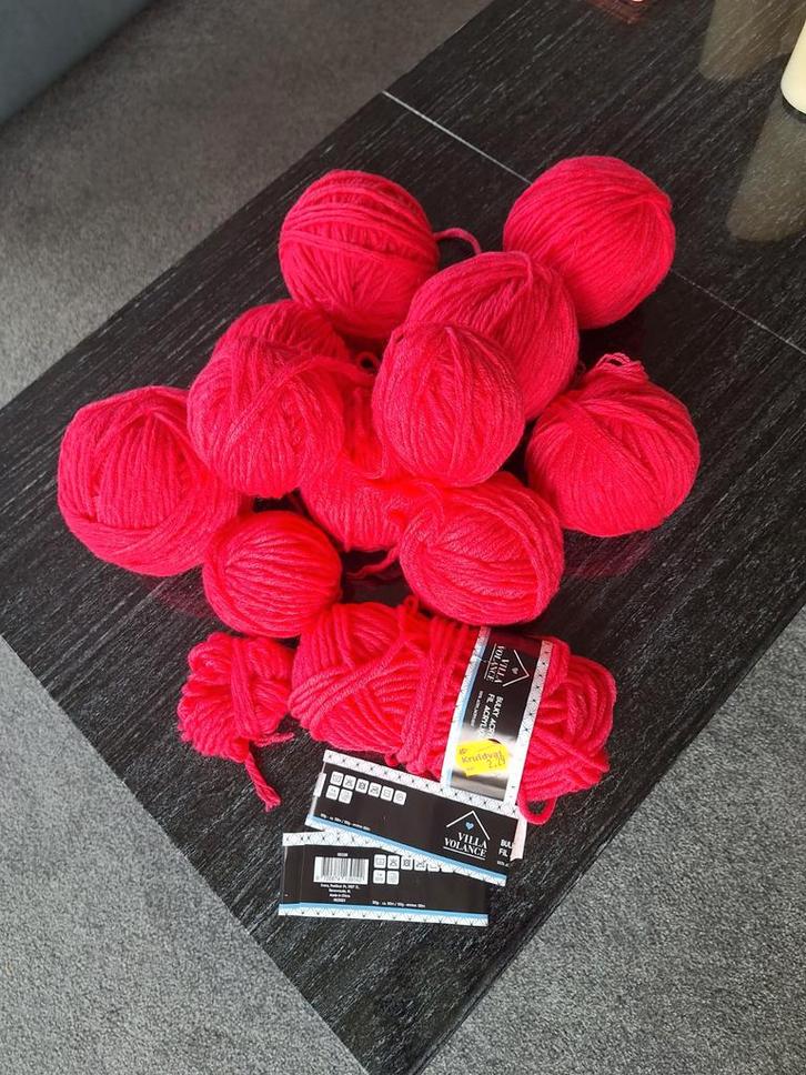 800g Bulky Acryl Garen Felroze, Hobby en Vrije tijd, Breien en Haken, Nieuw, Breien of Haken, Wol of Garen, Ophalen of Verzenden