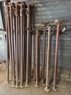 24 bouwstempels / schroefstempels /  bouwstutten / stutten, Doe-het-zelf en Verbouw, Steigers, Ophalen, Gebruikt, Overige typen