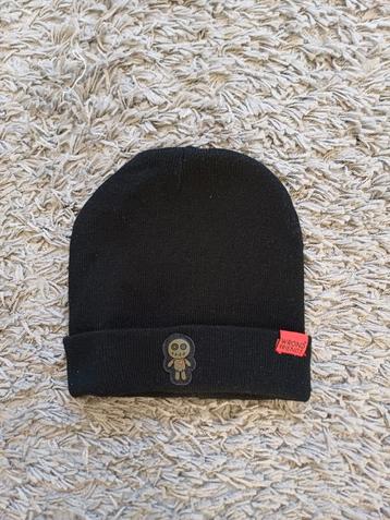 Beanie van Wrong Friends one size zwart beschikbaar voor biedingen