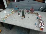 Verzameling kersthuisjes en toebehoren, Diversen, Kerst, Ophalen of Verzenden