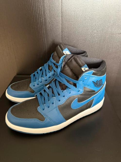 Nike air jordan 1 high dark marina blue maat 43, Kleding | Heren, Schoenen, Zo goed als nieuw, Sneakers of Gympen, Blauw, Ophalen of Verzenden