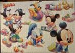 Disney puzzel 1000 stukjes Tenyo Japan Mickey Minnie Pluto, Ophalen of Verzenden, 500 t/m 1500 stukjes, Zo goed als nieuw, Legpuzzel