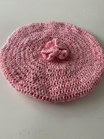 Roze baret (50-54 cm), Kinderen en Baby's, Ophalen of Verzenden, Nieuw, Made by Ilse, Meisje