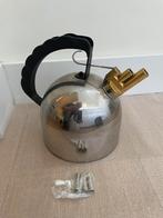 Fluitketel Alessi voor gas, 1 tot 2 liter, Ophalen of Verzenden, Zo goed als nieuw