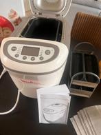 Broodbakmachine en snijmachine, 1600 gram deeg of meer, Ophalen of Verzenden, Zo goed als nieuw, Met timer