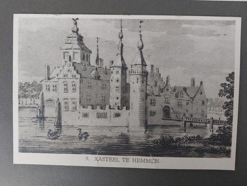 09 / Hemmen het Kasteel Lichtdruk 1922, Antiek en Kunst, Kunst | Litho's en Zeefdrukken, Ophalen of Verzenden