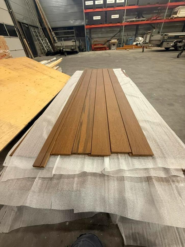 Diverse Soorten gevelbekleding, Doe-het-zelf en Verbouw, Hout en Planken, Nieuw, Plank, Overige houtsoorten, 250 tot 300 cm, Minder dan 25 mm