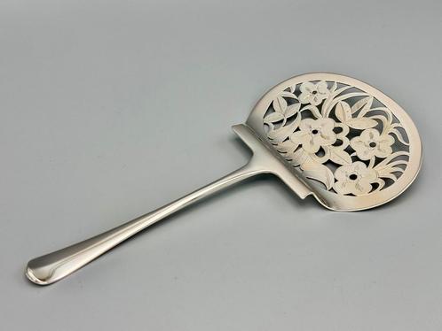 Zilveren aspergeschep uit 1936, Hollands glad, Antiek en Kunst, Antiek | Goud en Zilver, Zilver, Ophalen of Verzenden