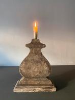 Hoffz kandelaar-ornament-sober-landelijk-kandelaar, Ophalen of Verzenden, Hout, Minder dan 25 cm