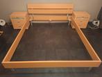 2 persoons bed ombouw met 2 nachtkastjes, Ophalen, Verstelbaar, Tweepersoons, Zo goed als nieuw