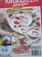 Borduurboekje Gansjes Klaproos Randen nr 9710, Hobby en Vrije tijd, Verzenden, Zo goed als nieuw, Handborduren, Patroon