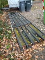 Golfplaten (damwandprofiel) ~27m2, Ophalen, Gebruikt, Zwart, 15 m² of meer