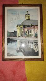 Mooie tekening van de Havenkerk in Schiedam, Ophalen of Verzenden