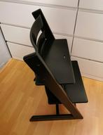 Compleet Stokke tripp trapp kinderstoel ZWART triptrap trip, Kinderen en Baby's, Kinderstoelen, Ophalen, Zo goed als nieuw, Meegroeistoel