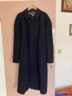 Donkerblauwe langen heren jagersjas, Ophalen, Maat 52/54 (L), Onbekend, Blauw