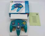 Nintendo 64 - Clear Blue Controller, Met 1 controller, Gebruikt, Verzenden