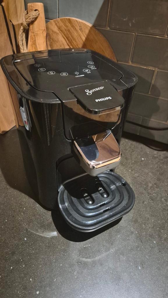Senseo Latte Duo HD6570/60 - Koffiepadmachine, Witgoed en Apparatuur, Koffiezetapparaten, Gebruikt, Koffiepads en cups, Koffiemachine
