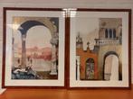 2 Ingelijste prints van Rosina Wachtmeister, Antiek en Kunst, Kunst | Litho's en Zeefdrukken, Ophalen