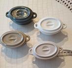 Mini oven-saus schaaltjes L.Dake&Zn, Ophalen of Verzenden, Zo goed als nieuw, Overige materialen, Pot, Bus of Blik