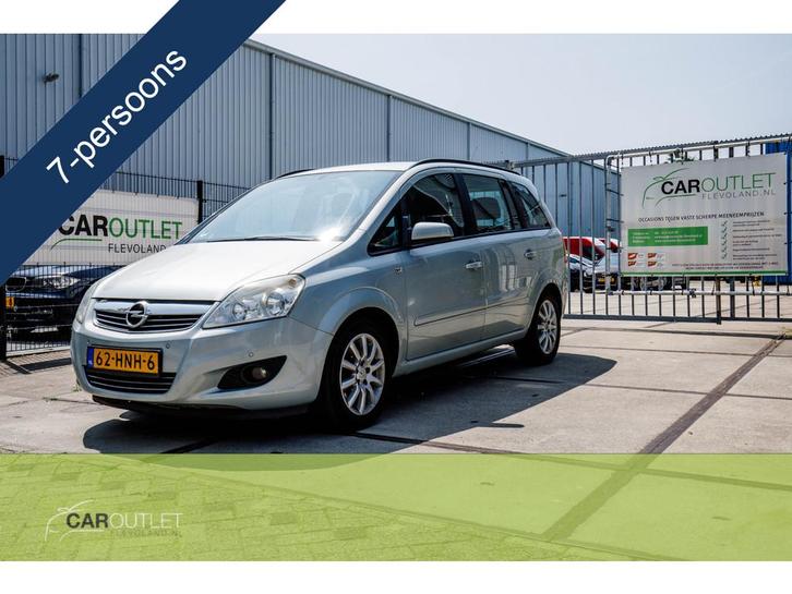 Opel Zafira 1.8 Temptation Goed onderhouden Opel met 7 zitpl, Auto's, Opel, Bedrijf, Te koop, Zafira, ABS, Airbags, Airconditioning
