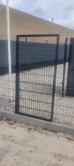 10 meter 656 dubbelstaafmat - 183cm Top kwaliteit met Poort, Met poort, Nieuw, Dubbelstaafmat hekwerk, Ophalen of Verzenden