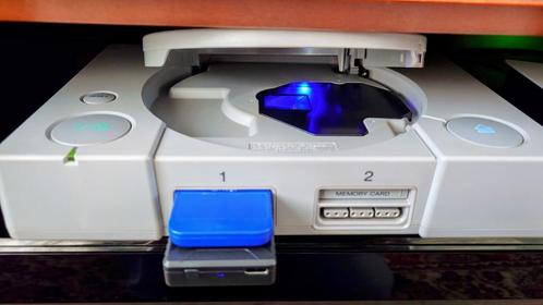 PlayStation 1 met Xstation, Spelcomputers en Games, Spelcomputers | Sony PlayStation 1, Gebruikt, Met geheugenkaart, Ophalen of Verzenden