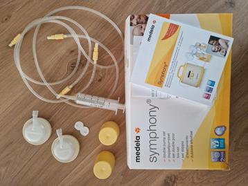 Medela dubbele pompset symphony beschikbaar voor biedingen